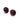 【UK買付】ヴィンテージ ガーネットレッド ガラス ピアス/Vintage Garnet Red Glass Post Earrings