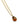 【ドイツ買付】ヴィンテージ SEIBOTH アンバー フォイルガラス ネックレス/Vintage SEIBOTH Amber Foil Glass Necklace