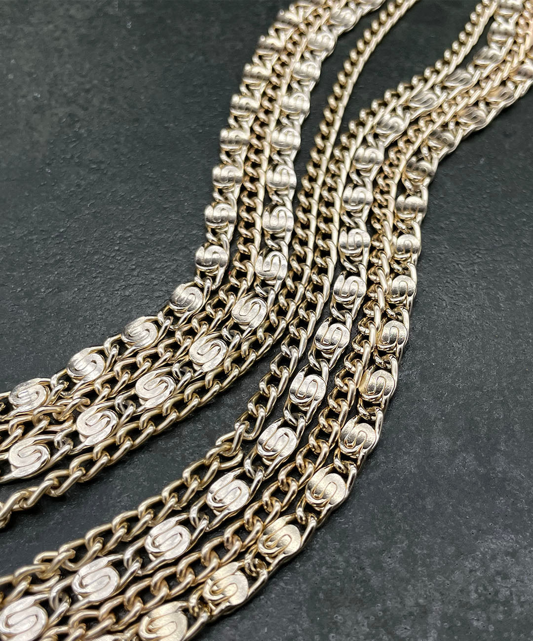 USA輸入】ヴィンテージ SARAH COV. マルチチェーン ネックレス/Vintage SARAH COV. Multi Chain –  Elysa Jewelry