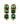 【ドイツ買付】ヴィンテージ SEIBOTH グリーン ビジュー ピアス/Vintage SEIBOTH Green Bijou Post Earrings