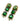 【ドイツ買付】ヴィンテージ SEIBOTH グリーン ビジュー ピアス/Vintage SEIBOTH Green Bijou Post Earrings