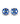 【USA輸入】ヴィンテージ ブルー フローラル ビジュー イヤリング/Vintage Blue Floral Bijou Clip On Earrings
