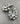 【USA輸入】ヴィンテージ クリア ビジュー イヤリング/Vintage Clear Bijou Clip On Earrings