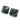 【チェコ買付】ヴィンテージ シルバー925 グリーン マーブル ピアス/Vintage Silver 925 Green Post Earrings