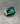【ドイツ買付】ヴィンテージ SEIBOTH エメラルド ストーン ミニ ブローチ/Vintage SEIBOTH Emerald Stone Brooch