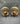 【ドイツ買付】ヴィンテージ SEIBOTH ブラウン マーブルガラス イヤリング/Vintage SEIBOTH Brown Marble Glass Clip On Earrings