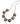 【USA輸入】 ヴィンテージ LIZ CLAIBORNE コンフェッティ グリッター ネックレス/Vintage LIZ CLAIBORNE Confetti Glitter Necklace