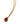 【ドイツ買付】ヴィンテージ SEIBOTH バーガンディ ティアドロップ ネックレス/Vintage SEIBOTH Burgundy Teardrop Necklace
