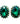 【USA輸入】ヴィンテージ エメラルドグリーン ラインストーン イヤリング/Vintage Emerald Rhinestones Clip On Earrings