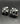 【USA輸入】ヴィンテージ KJL ヘマタイト ビジュー イヤリング/Vintage KJL Hematite Bijou Clip On Earrings