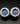 【USA輸入】ヴィンテージ ブルー カボション ラインストーン イヤリング/Vintage Blue Cabochon Rhinestone Clip On Earrings