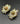 【USA輸入】ヴィンテージ オーロラビーズ クラスター イヤリング/Vintage Aurora Beads Cluster Clip On Earrings