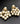 【USA輸入】 ヴィンテージ クラウントリファリ パールイヤリング/Vintage Crown TRIFARI Pearl Clip On Earrings