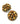 【USA輸入】ヴィンテージ バークレー アンバー ラインストーン イヤリング/Vintage Barclay Amber Rhinestones Clip On Earrings