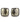 【カナダ輸入】ヴィンテージ ANNE KLEIN スモークグレー イヤリング/Vintage ANNE KLEIN Smoky Gray Clip On Earrings