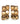 【USA輸入】ヴィンテージ ワイス ブラウン ラインストーン イヤリング/Vintage WEISS Brown Rhinestones Clip On Earrings