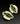 【カナダ輸入】ヴィンテージ エメラルド ストーン イヤリング/Vintage Emerald Stones Clip On Earrings