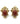 【USA輸入】ヴィンテージ フロレンザ イヤリング/Vintage FLORENZA Clip On Earrings