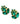 【カナダ輸入】ヴィンテージ エメラルド ラインストーン イヤリング/Vintage Emerald Rhinestones Clip On Earrings