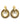【USA輸入】 ヴィンテージ TMトリファリ メッシュチェーン イヤリング/Vintage TM TRIFARI Clip On Earrings