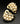 【USA輸入】 ヴィンテージ クラウントリファリ パールイヤリング/Vintage Crown TRIFARI Pearl Clip On Earrings