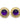 【USA輸入】ヴィンテージ パープル カボション イヤリング/Vintage Purple Cabochon Clip On Earrings
