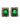 【USA輸入】ヴィンテージ エメラルド ストーン イヤリング/Vintage Emerald Stones Clip On Earrings