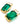【USA輸入】ヴィンテージ スワロフスキー社 エメラルドグリーン イヤリング/Vintage Swarovski Emerald Clip On Earrings
