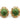 【USA輸入】ヴィンテージ グリーンアベンチュリン イヤリング/Vintage Green Aventurine Clip On Earrings