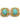 【USA輸入】ヴィンテージ ターコイズ カボション イヤリング/Vintage Turquoise Cabochon Clip On Earrings