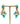 【USA輸入】 ヴィンテージ トリファリ ターコイズ イヤリング/Vintage TRIFARI Turquoise Clip On Earrings
