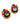 【USA輸入】ヴィンテージ JULIANA for TARA オレンジ トパーズ ビジュー イヤリング/Vintage JULIANA Orange Topaz Bijou Clip On Earrings