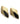 【LA買付】ヴィンテージ アール・デコ ブラック ピアス/Vintage Art Deco Black Post Earrings