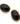 【USA輸入】ヴィンテージ トリファリ ブラック カボション ピアス/Vintage TRIFARI Black Cabachon Post Earrings