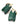 【USA輸入】ヴィンテージ リスナー フォレストグリーン リーフ イヤリング/Vintage LISNER Forest Green Leaf Clip On Earrings