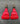 【ドイツ買付】ヴィンテージ SEIBOTH レッド ブッダ イヤリング/Vintage SEIBOTH Red Buddha Clip On Earrings