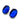 【ドイツ買付】ヴィンテージ SEIBOTH ロイヤルブルー カボション イヤリング/Vintage SEIBOTH Blue Cabochon Clip On Earrings