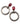 【ドイツ買付】ヴィンテージ SEIBOTH ダークレッド ガラス フープ イヤリング/Vintage SEIBOTH Red Glass Hoop Clip On Earrings