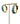 【USA輸入】ヴィンテージ KJL アクアブルー ビジュー フープ イヤリング/Vintage KJL Aqua Hoop Clip On Earrings