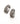 【フランス輸入】ヴィンテージ SPHINX マーカサイト ハーフフープ イヤリング/Vintage SPHINX Marcasite Half Hoop Clip On Earrings