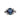 【ドイツ輸入】ヴィンテージ SEIBOTH サファイアブルー ビジュー リング/Vintage SEIBOTH Sapphire Blue Bijou Ring