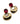 【USA輸入】ヴィンテージ SWAROVSKI レッド ビジュー ピアス/Vintage SWAROVSKI Red Bijou Post Earrings