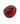 【ドイツ買付】ヴィンテージ SEIBOTH レッド ファイア ガラス ブローチ/Vintage SEIBOTH Red Fire Glass Brooch