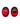 【ドイツ買付】ヴィンテージ SEIBOTH レッド カボション イヤリング/Vintage SEIBOTH Red Cabochon Clip On Earrings