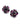 【ドイツ買付】ヴィンテージ SEIBOTH パープル ガラス イヤリング/Vintage SEIBOTH Purple Glass Clip On Earrings