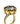 【ドイツ買付】ヴィンテージ SEIBOTH クリアガラス フラワー リング/Vintage SEIBOTH Clear GLASS flower Ring