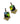【ドイツ買付】ヴィンテージ SEIBOTH  レインボー ガラス ピアス/Vintage SEIBOTH Rainbow Glass Post Earrings