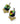 【ドイツ買付】ヴィンテージ SEIBOTH  レインボー ガラス ピアス/Vintage SEIBOTH Rainbow Glass Post Earrings
