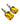 【ドイツ買付】ヴィンテージ SEIBOTH イエロー クリア ガラス ピアス/Vintage SEIBOTH Yellow Clear Glass Post Earrings