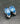 【ドイツ買付】ヴィンテージ SEIBOTH アクアブルー ガラス ピアス/Vintage SEIBOTH Aqua Blue Glass Post Earrings